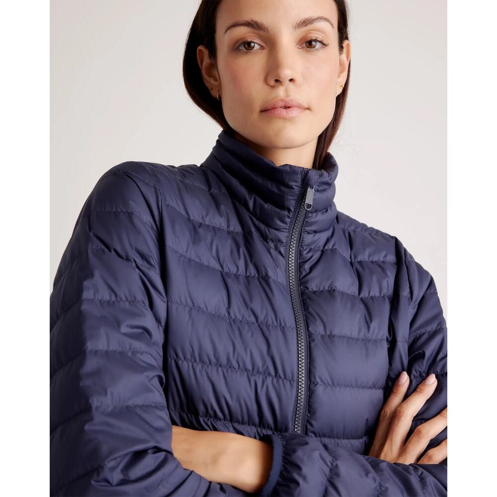 QUINCE Olive Lightweight Down Packable Puffer Jac… - image 4